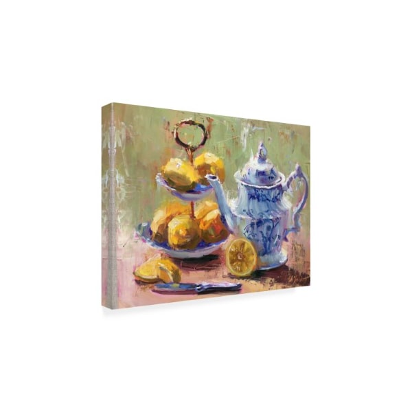 Jennifer Stottle Taylor 'Lemons Toute De Suit' Canvas Art,14x19